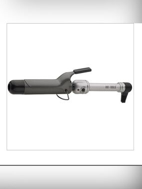 Hot Tools Professional Platinum Gray and Silver Curling Iron 1.2 Barrel